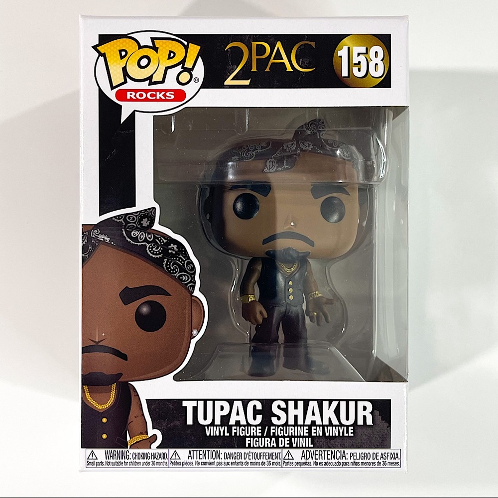 2Pac Tupac Shakur #158 Funko Pop Figure